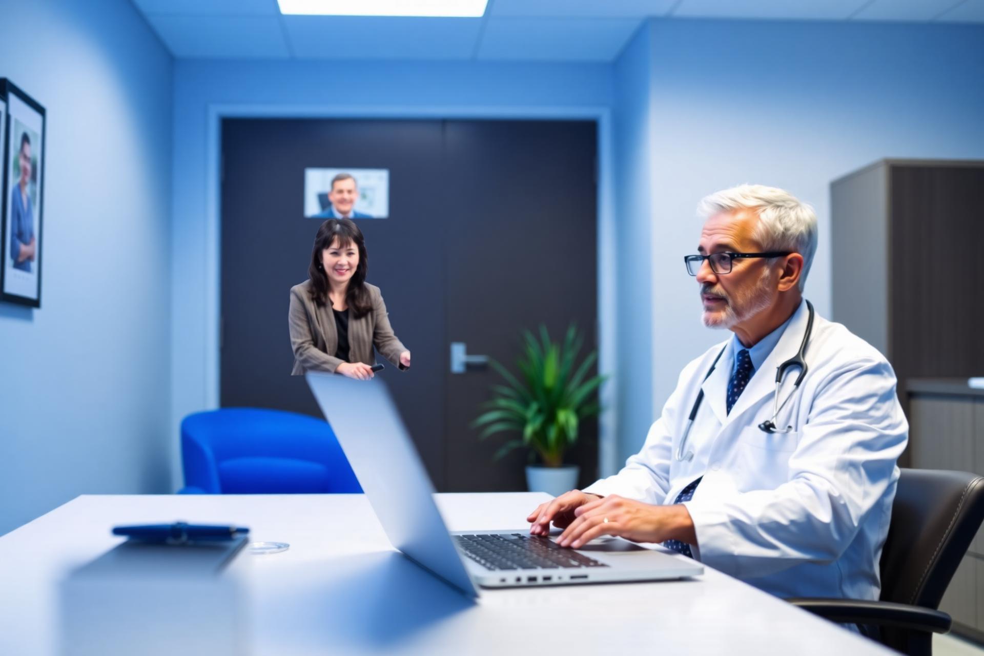 Telehealth weight loss clinic consultation